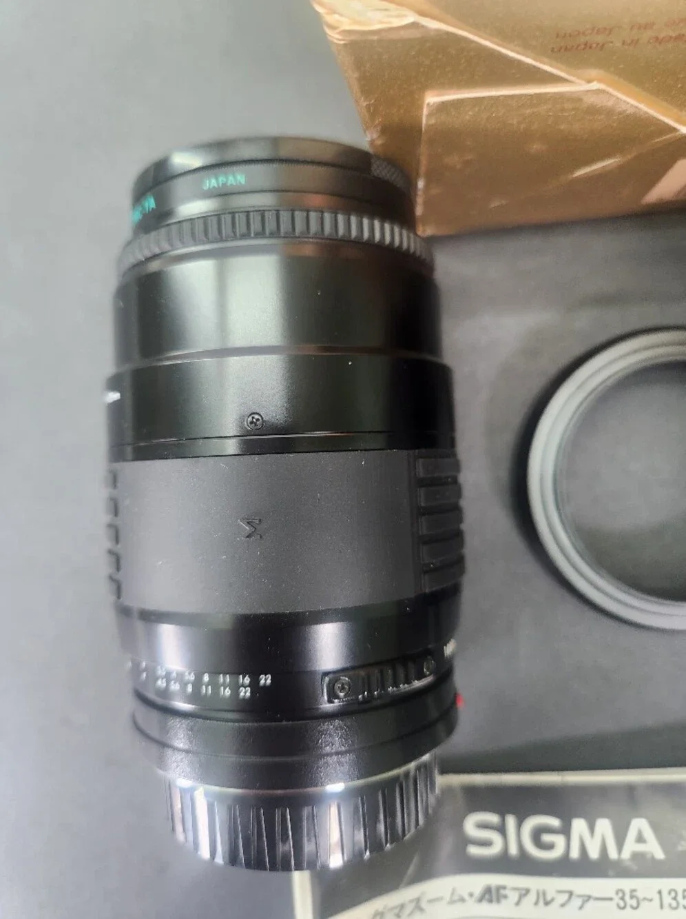 Vintage Sigma AF Zoom 35-135mm f/3.5-4.5 Lens for Minolta A-Mount – With Box